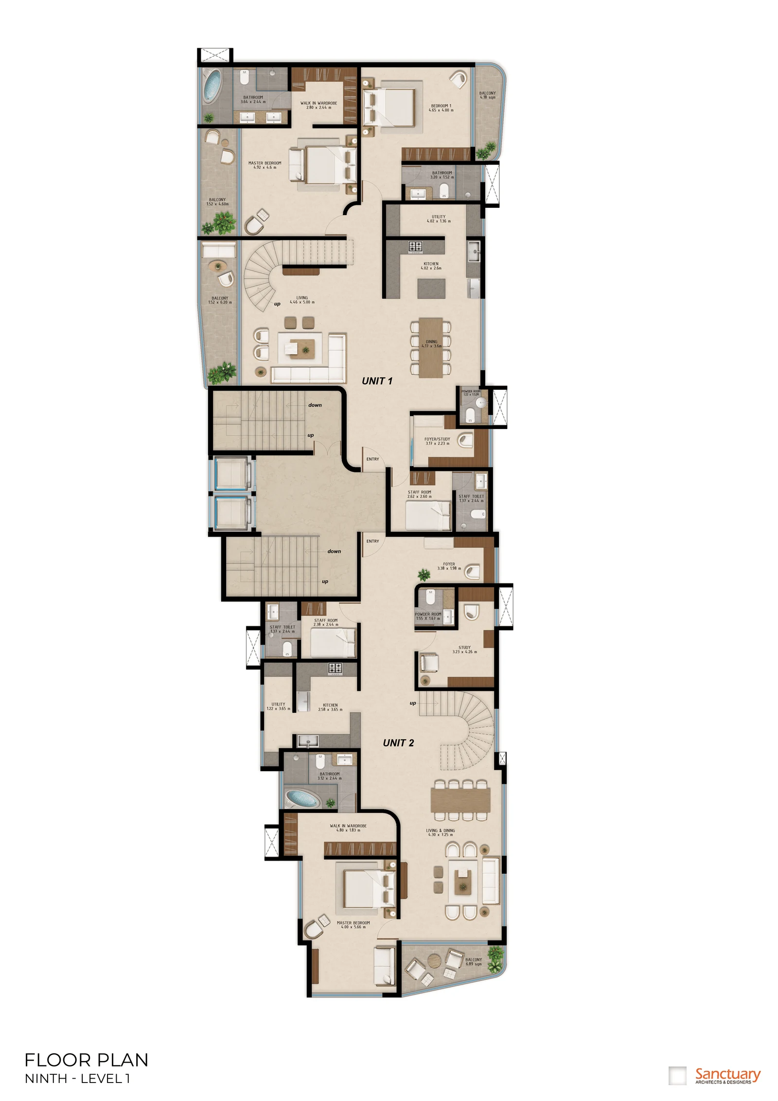 9A Plan — Vista Do Mar Apartment