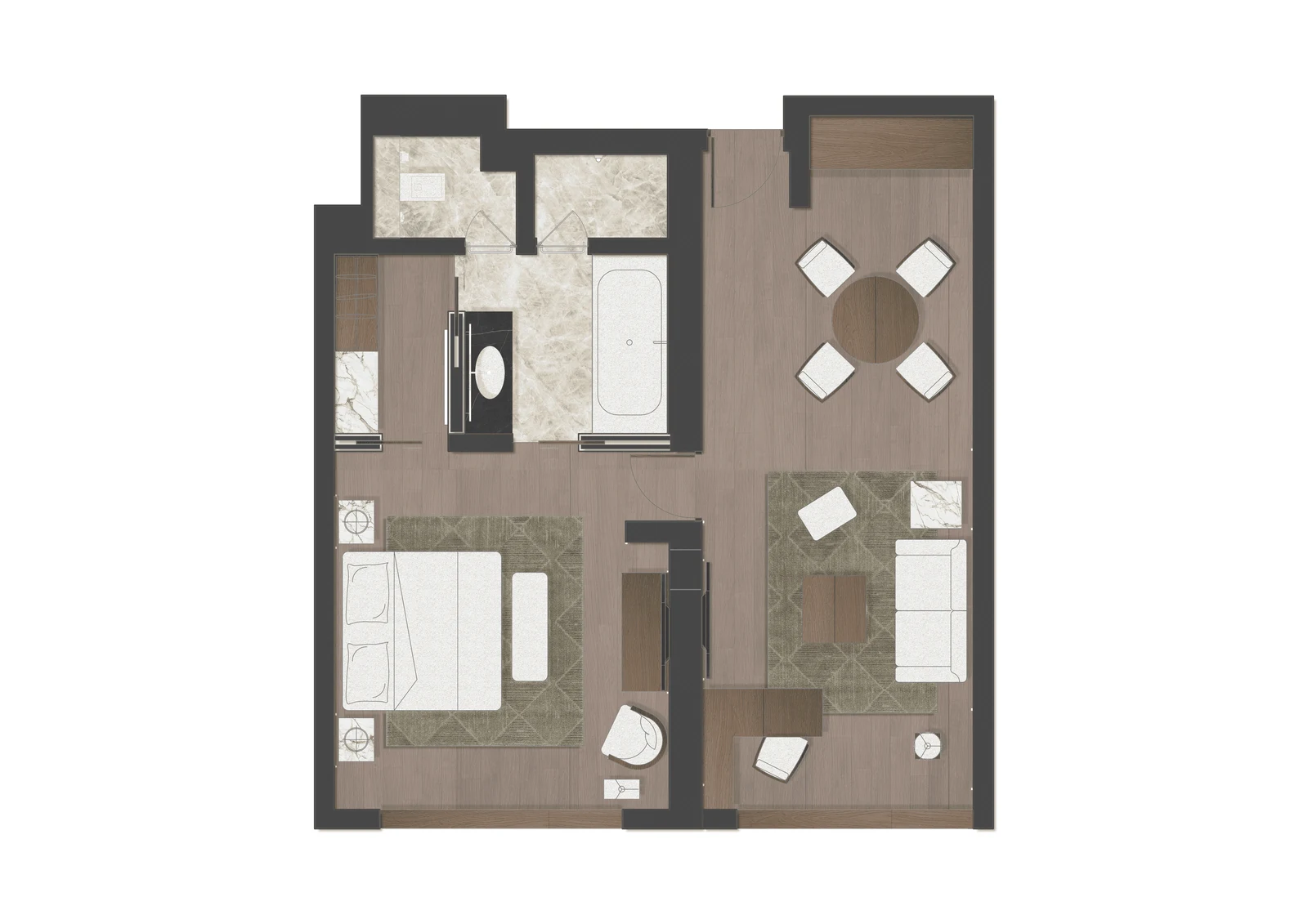 Deluxe Room Plan — Taj Yeshwanthpur