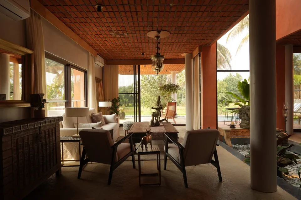 Living room — Villa Praana