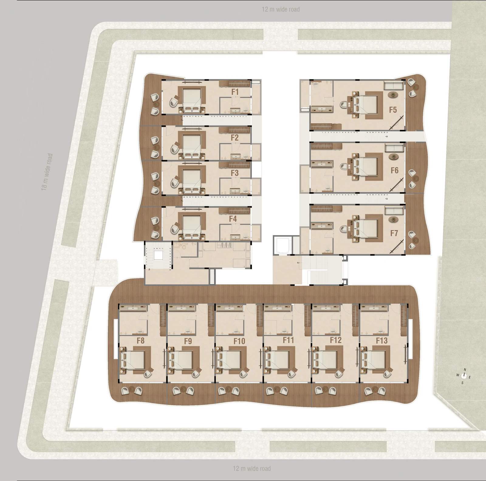 First Floor Plan — Ekara Resort