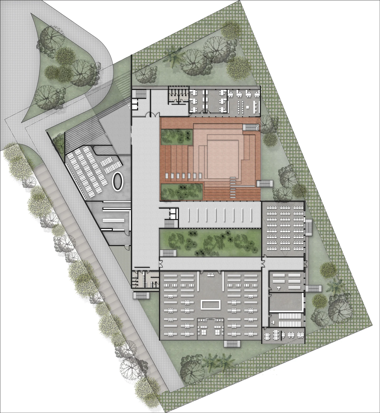 Ground Floor Plan — MIT (Manipal University)