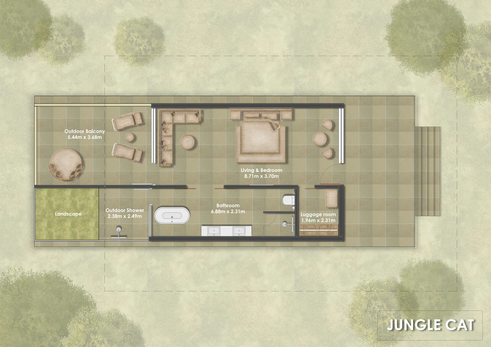 Jungle Cat Villa — Nagarhole Wilderness Retreat