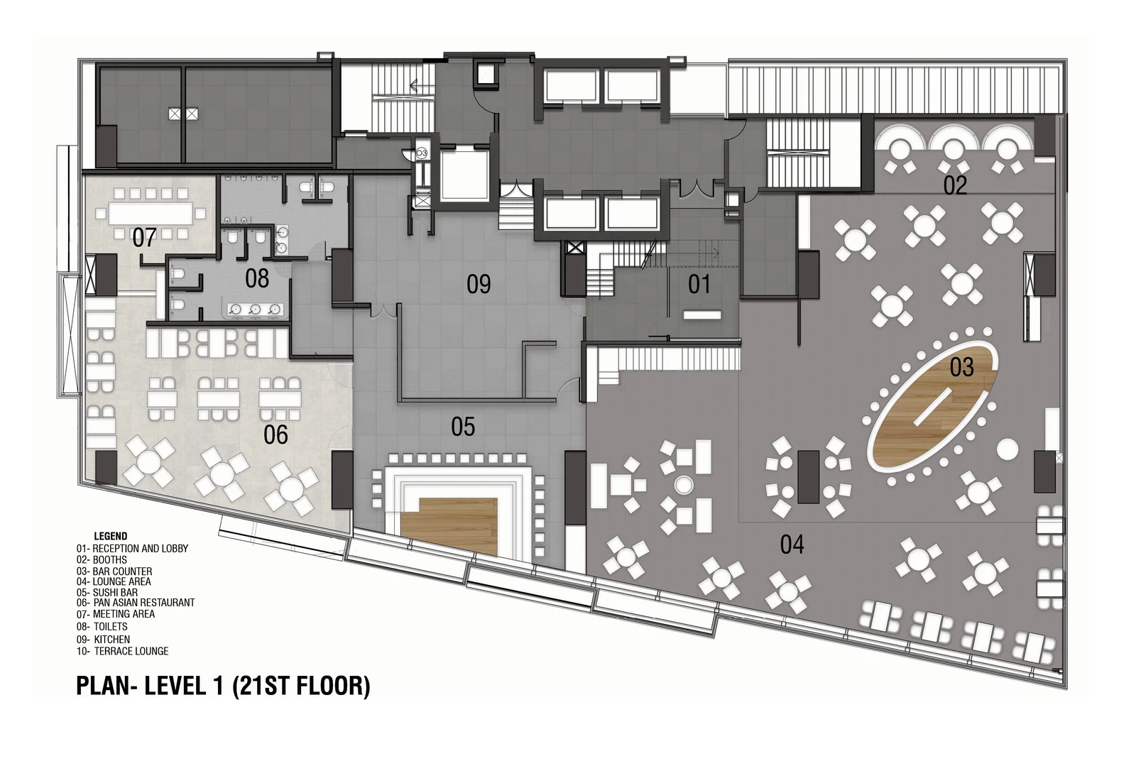 Level 1 (21st Floor) — Kaze