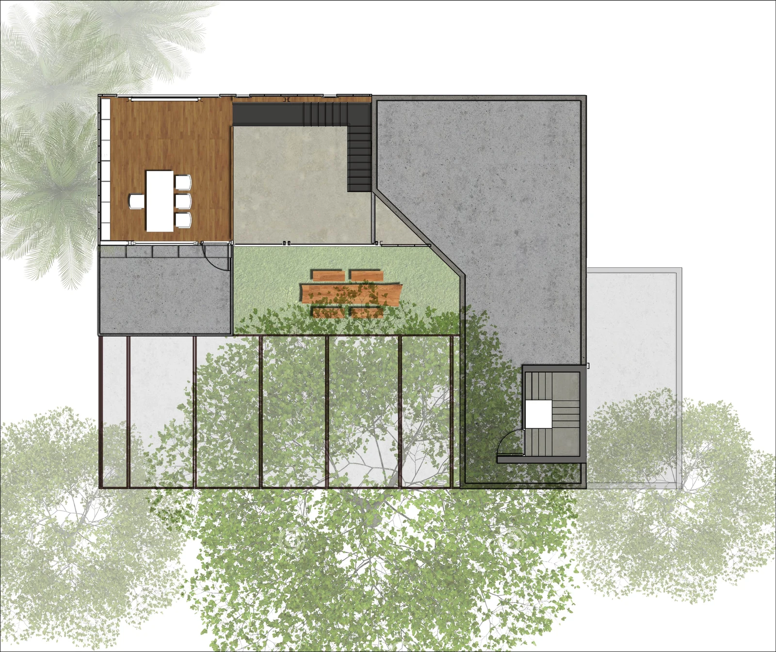 Upper Level Plan — Sanctuary Office
