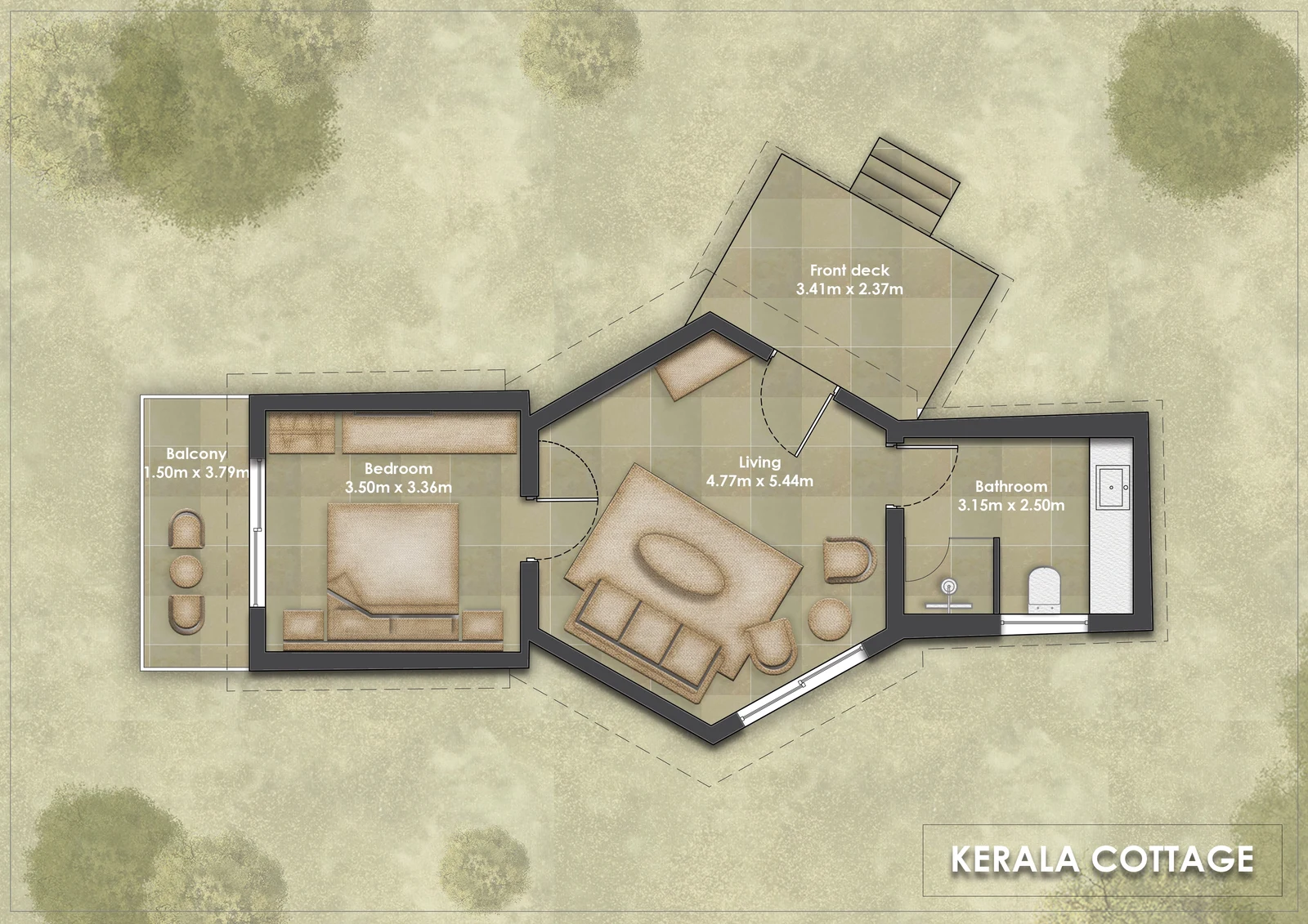 Kerala Cottage — Nagarhole Wilderness Retreat